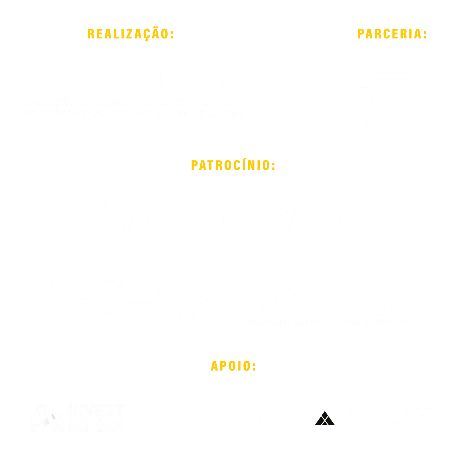 Patrocinadores do FRDE
